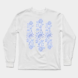 Chinoiserie Calico Retro Long Sleeve T-Shirt